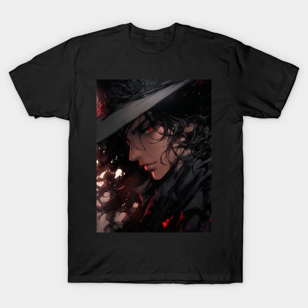 Hunters of the Dark: Explore the Supernatural World with Vampire Hunter D. Illustrations: Bloodlust T-Shirt by insaneLEDP